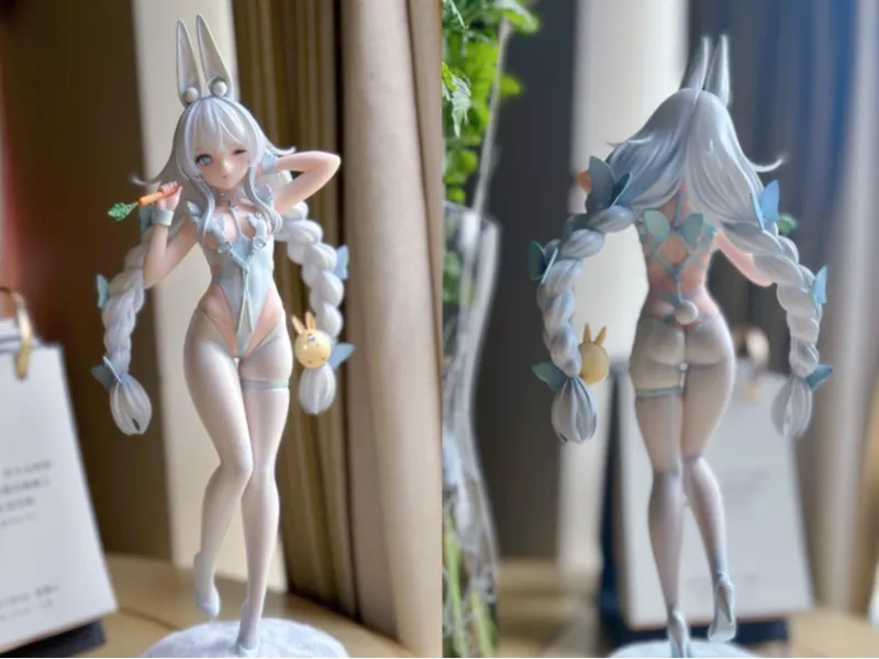 碧蓝航线 恶毒 懒懒的白兔 手办