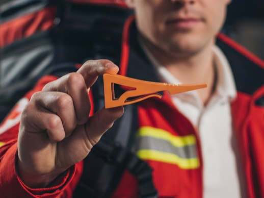Emergency door wedge