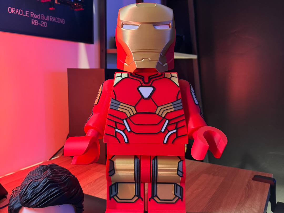 Ironman Tony Stark Style Brick Marvel Figure