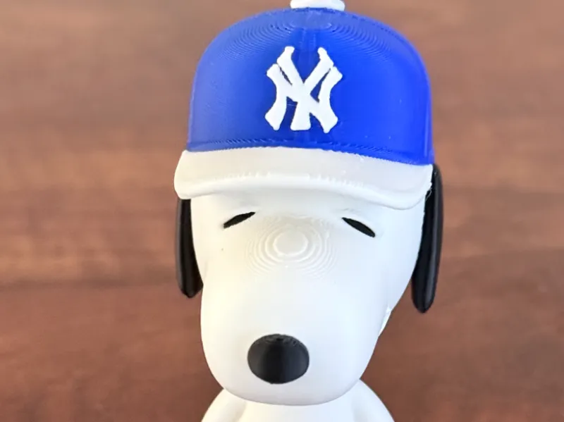 Snoopy In A Yankees Hat