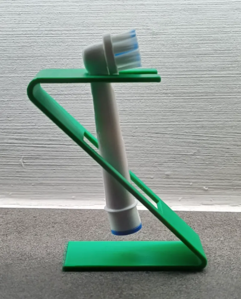 Sleek & Minimalist Toothbrush Head Holder