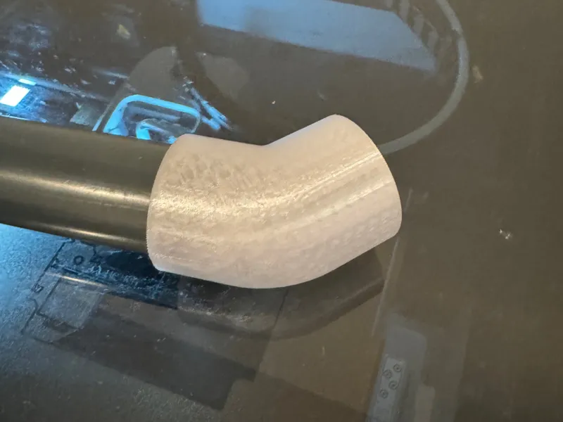 45 degree 32mm ID 'PVC' pipe fitting