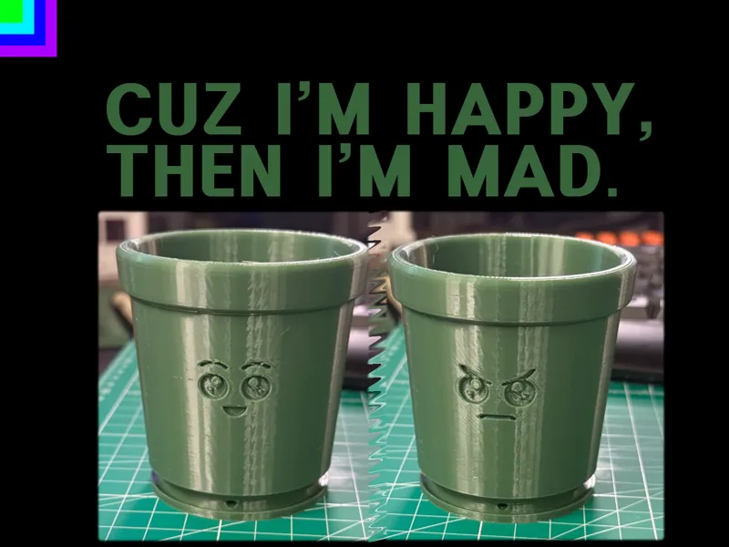 Happy or Mad Planter