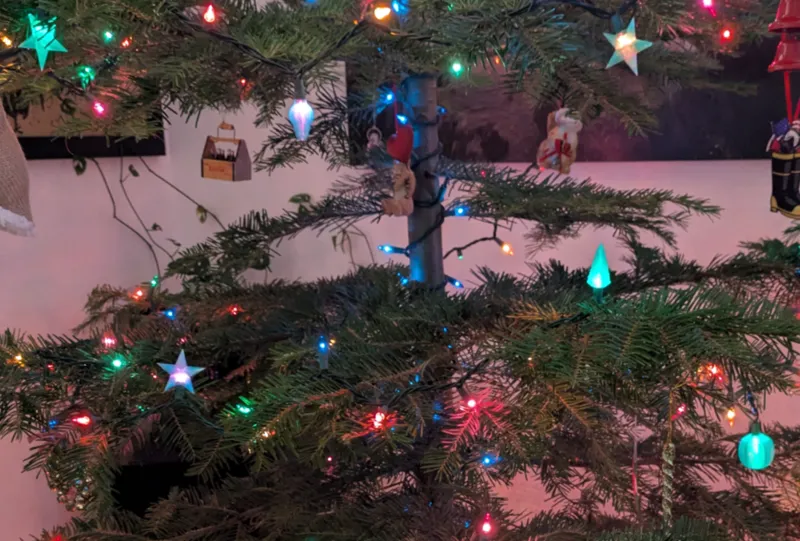 Christmas Light Ornament Covers