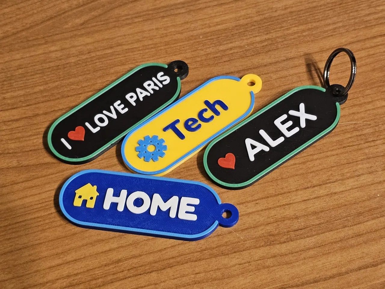 Fully Customizable Capsule Keybadge generator view 3