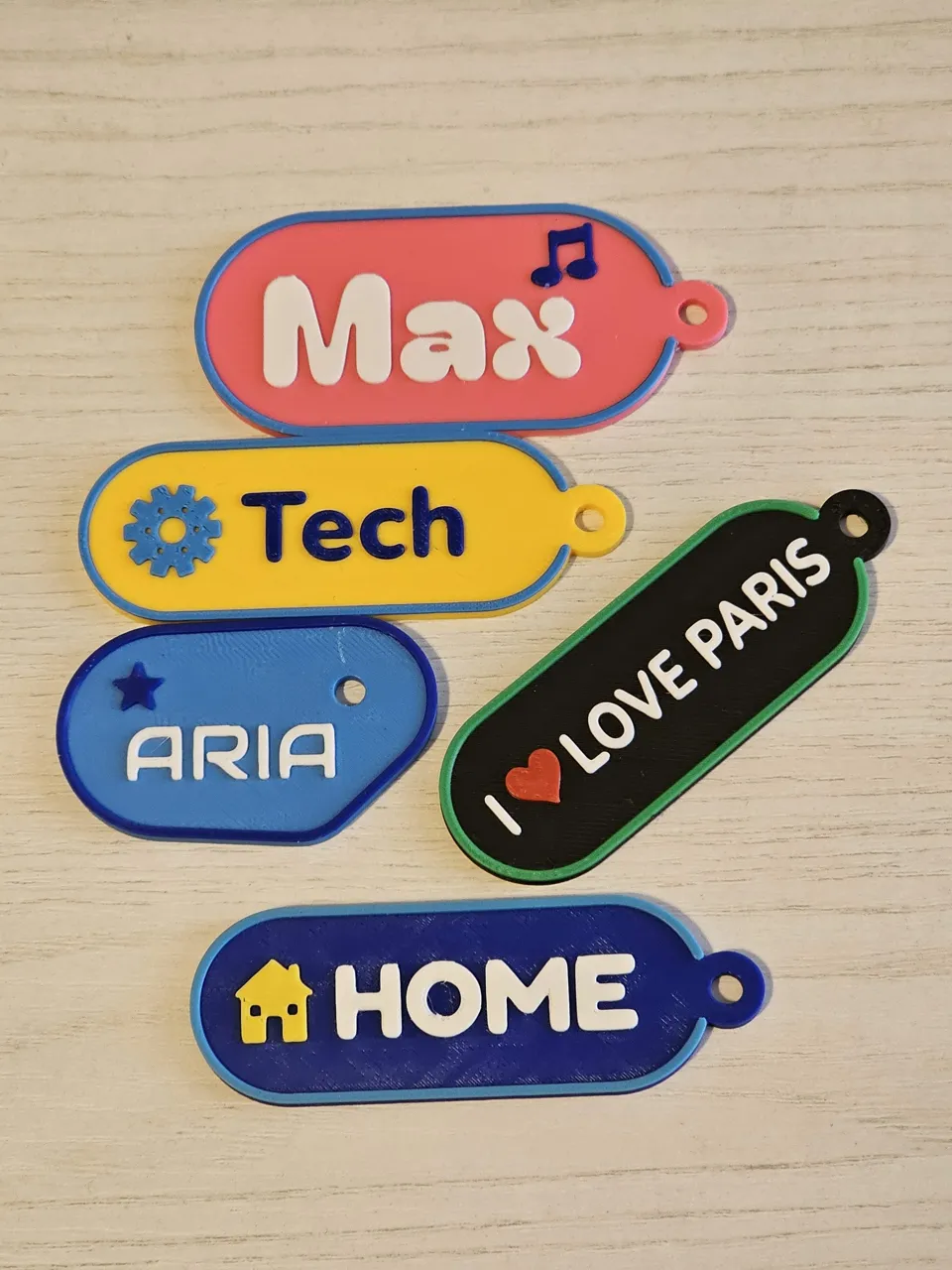 Fully Customizable Capsule Keybadge generator view 2