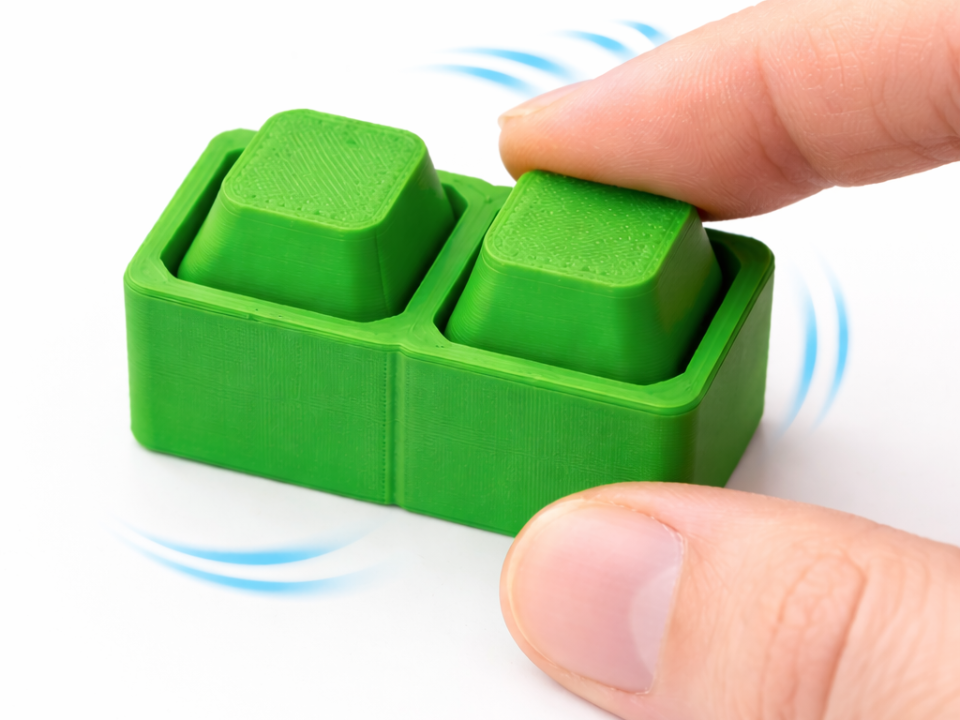 100% Printed Fidget Clicker |No Hardware Needed v2