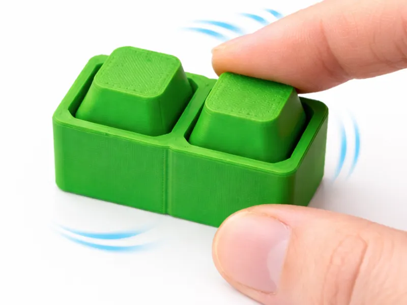 100% Printed Fidget Clicker |No Hardware Needed v2