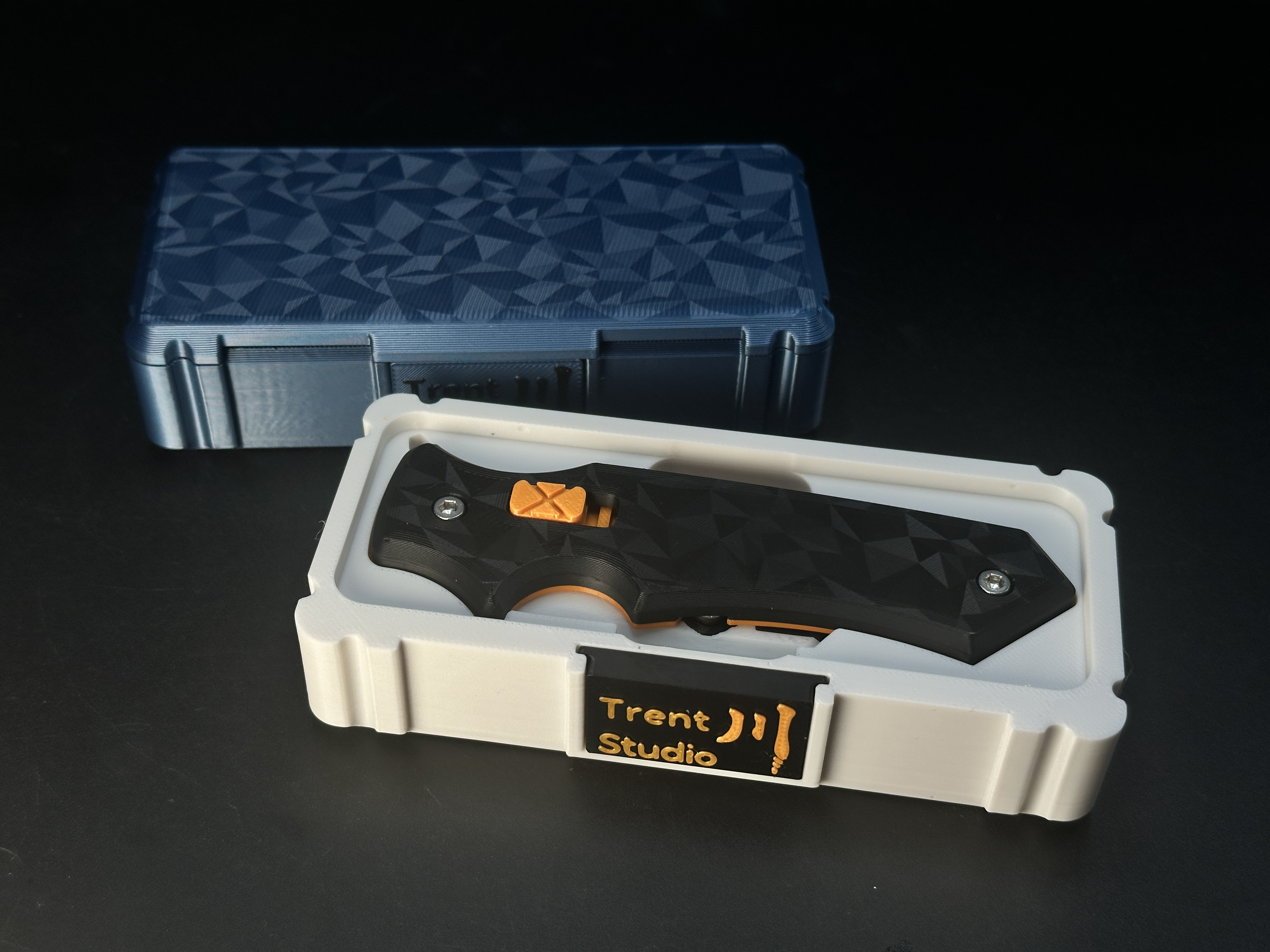 Miniatura 3 do modelo 3D Hawk-Lock Kinetic Folder [assisted-opening system]