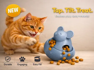 Mouse treats dispenser for cats
