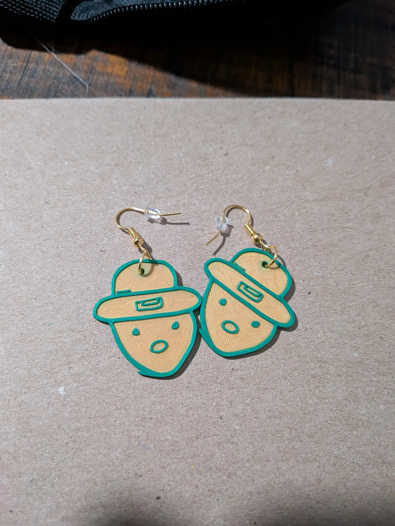 Mobile/Crichton Leprechaun Earrings! view 2
