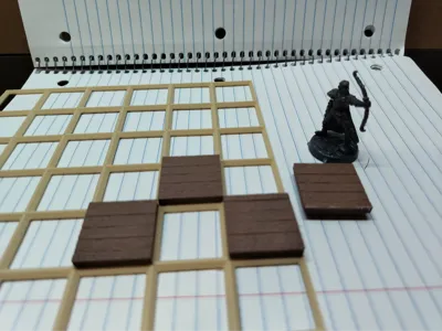 TTMap Project: Texture Tile Wood Floor 1 by 1