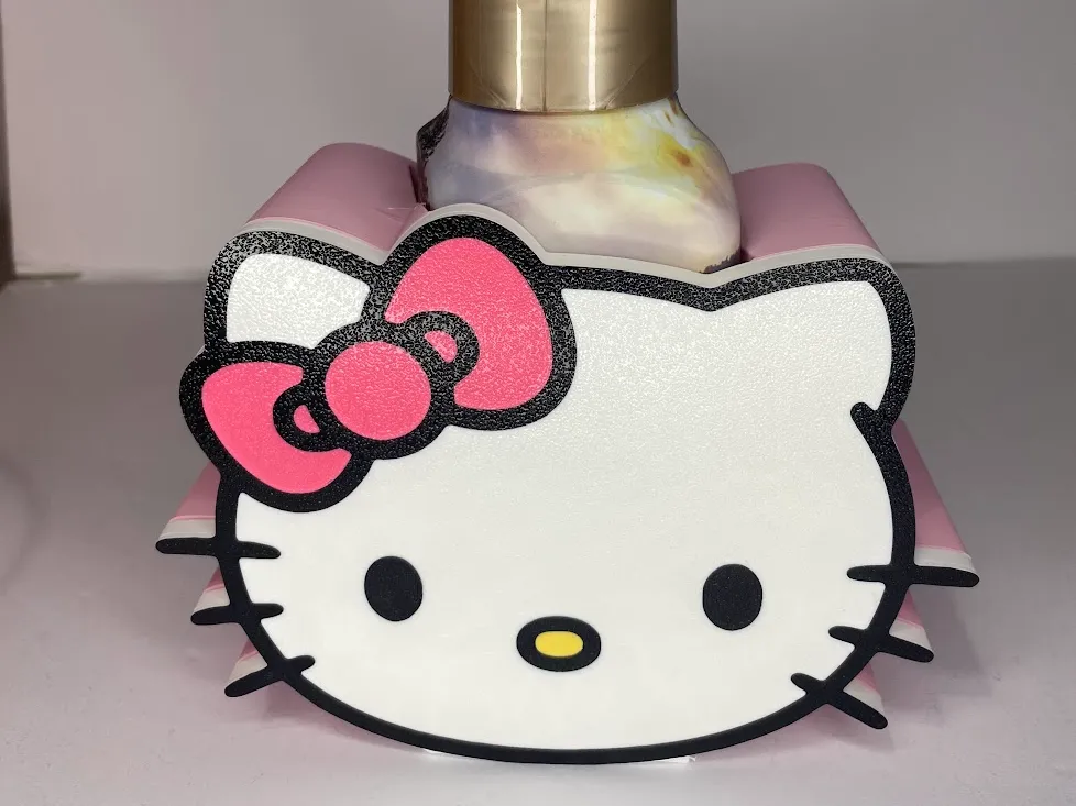 hello kitty bath and body works soap holder - Free 3D Print Model ...