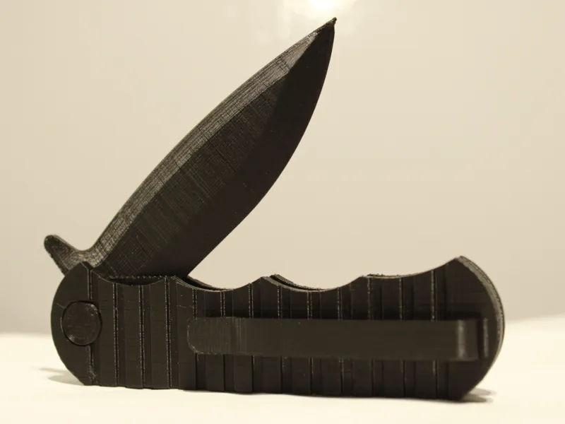 Fully Printable Pocket Knife