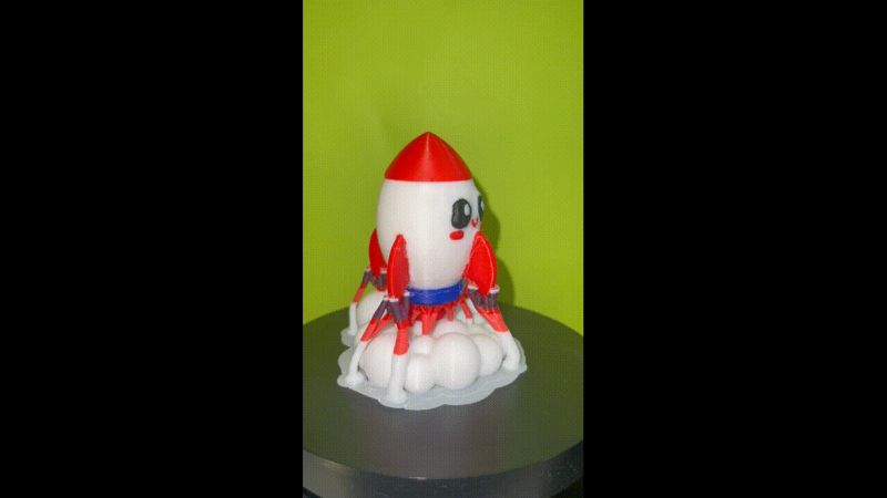 Cute Rocket