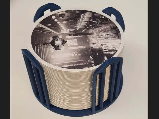 beer mat holder, stack, stand, 107mm (100mm)