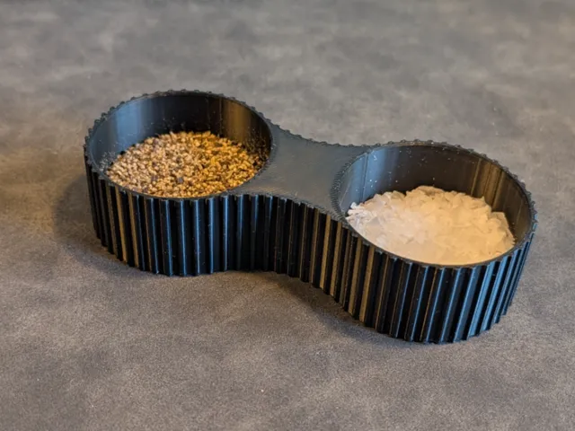 Salt & Pepper Pinch Bowl / Grinder Tray