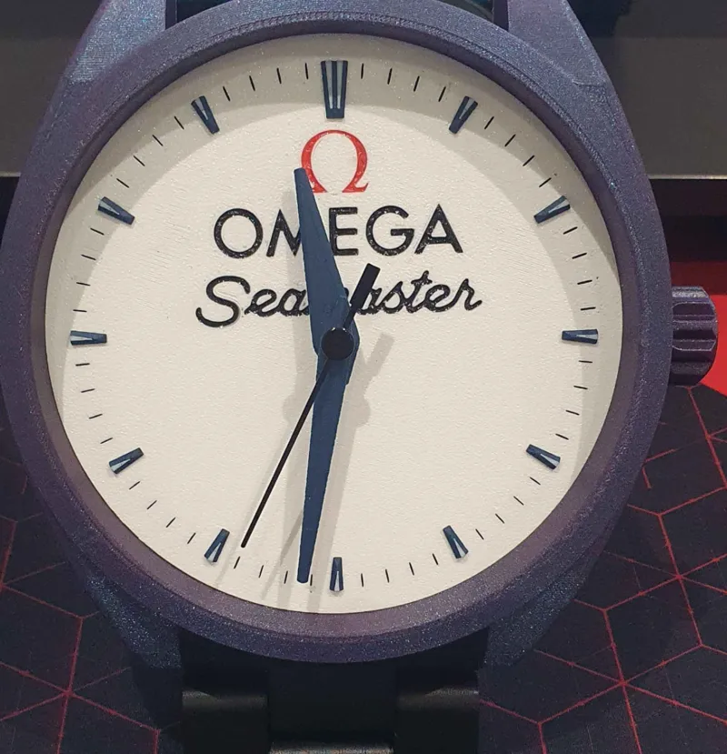 Omega Seamaster Watch (Using Bambu Kit 011)