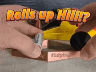 Gravity Defying Illusion - Rolls up Hill!