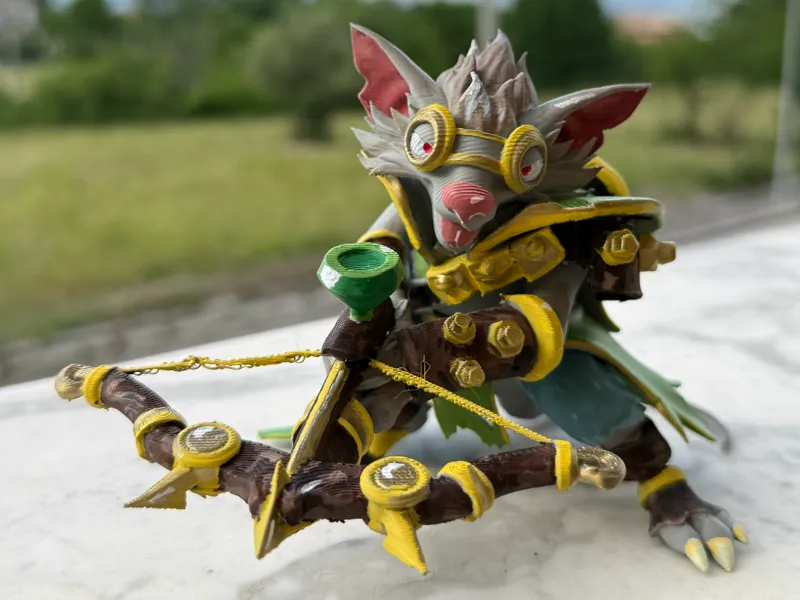 Twitch Fan Art Figure lol League of legends 