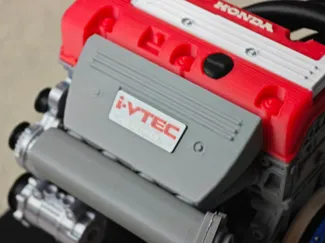 K20A 发动机模型铭牌