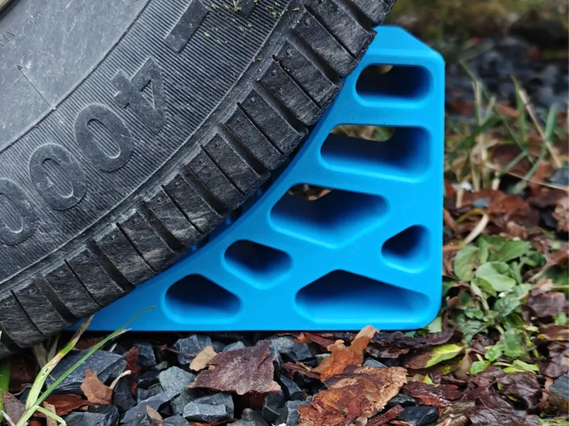 Trailer wheel chock (PLA Tough+ strengh test)