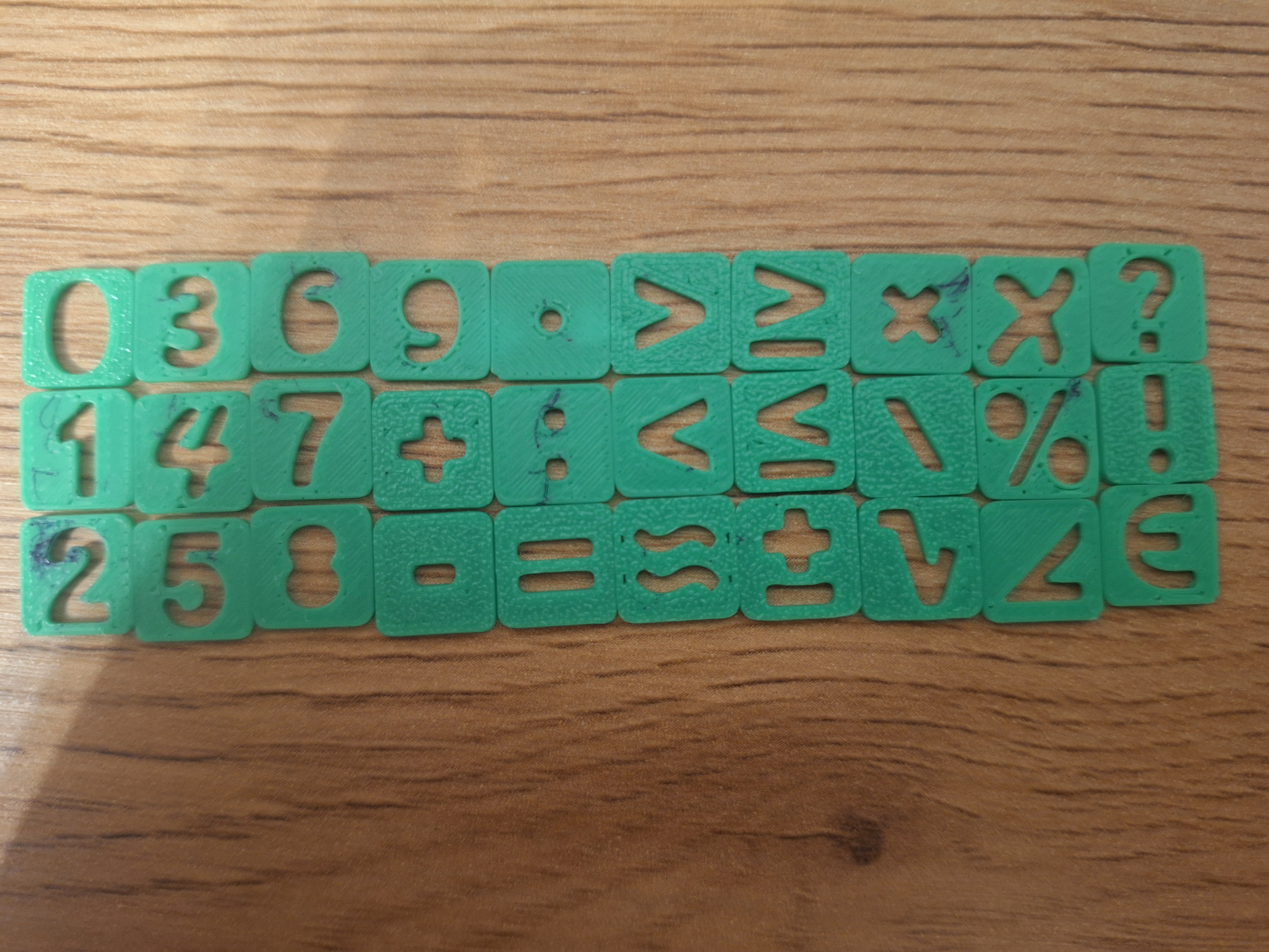 Miniatura 2 do modelo 3D V2 Modular Stencil 10x3