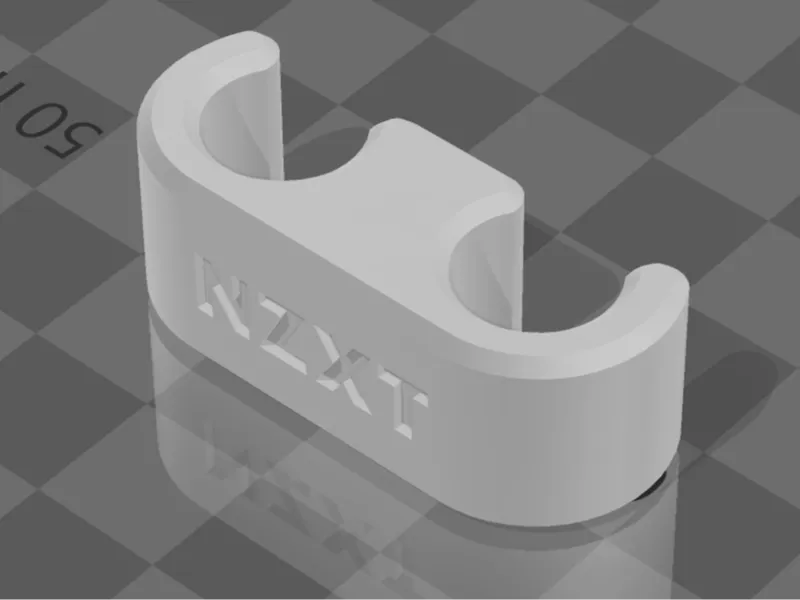 NZXT AIO tube comb