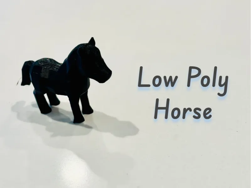 Low Poly Horse