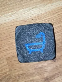 Shower Logo: 0.2mm layer, 2 walls, 10% infill