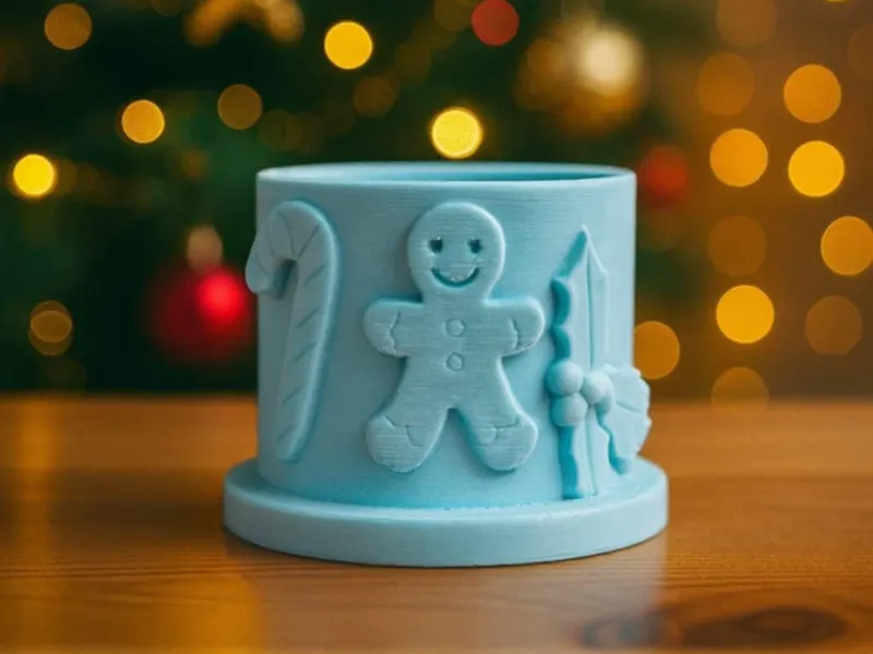 Christmas candle stick 