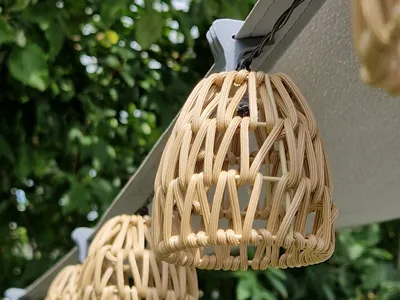 String Light Clamps for Shade Sails