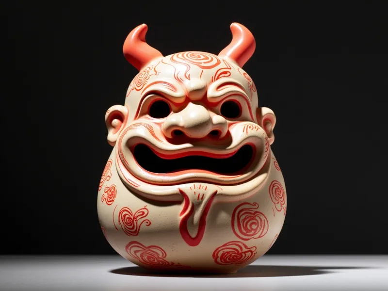 Cute Oni Demon Figure