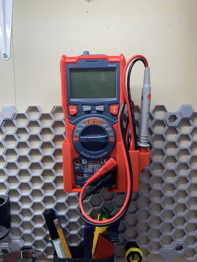 Honeycomb wall - AstroAI M6KOR Multimeter Holder