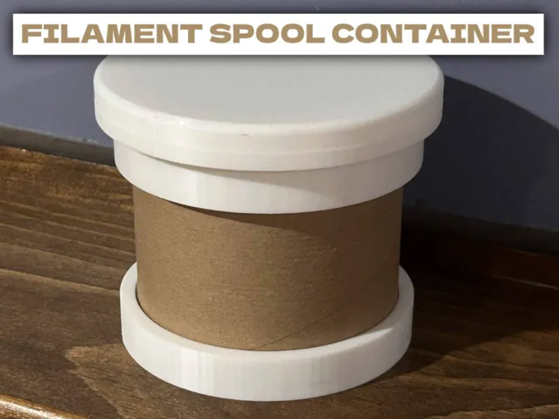 Filament Spool Cardboard Container | Second Life