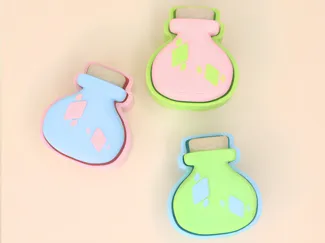 Potion Fidget Clicker-Print in Place-No Support