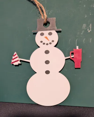 Snowman Stanley Ornament