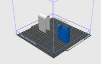 AMS 2colors in Object mode 0.2mm layer, 2 walls, 15% infill