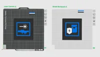 Laser Cannon and Shield Generator Backpack