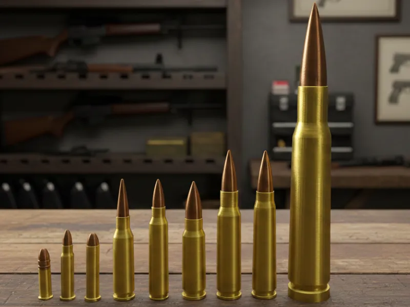 Main types of ammunition used in the world