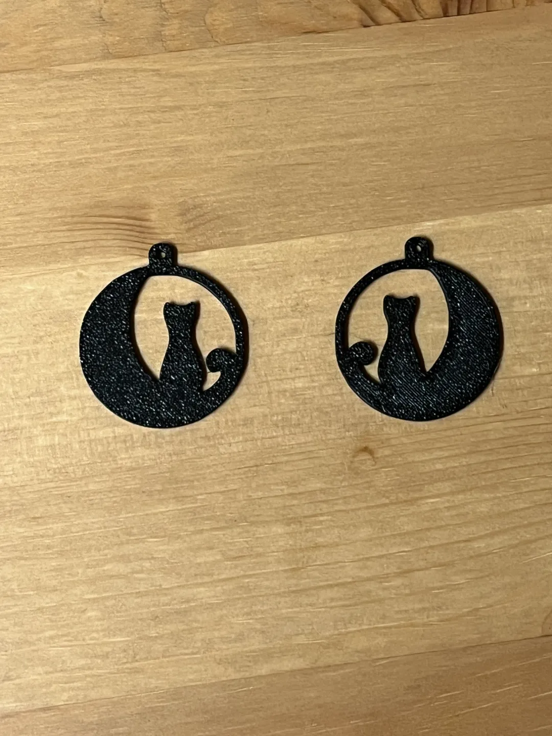 cat earrings view 2