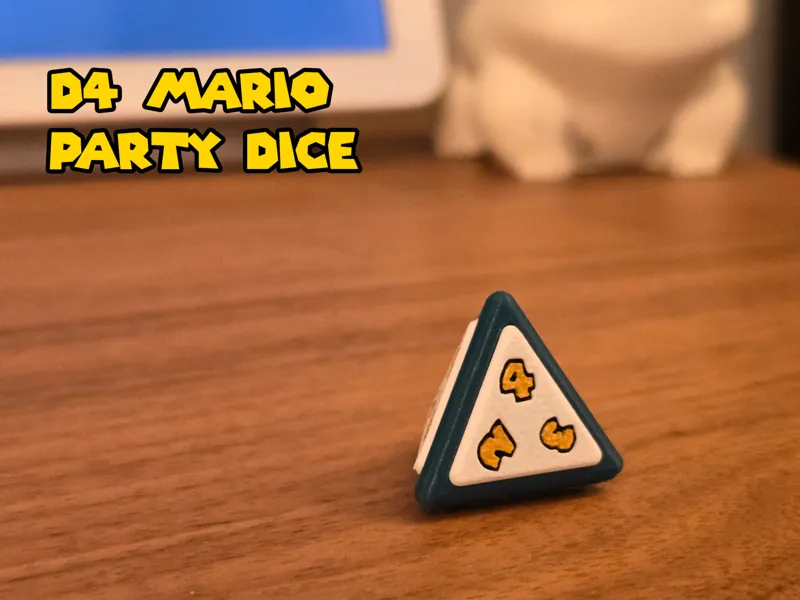 D4 Mario Party Dice