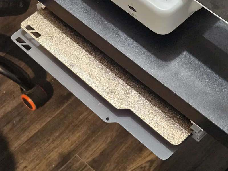 Under-Desk Build Plate Organizer