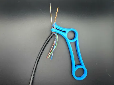 Thumb Saver - Straightener for network cable, CAT6