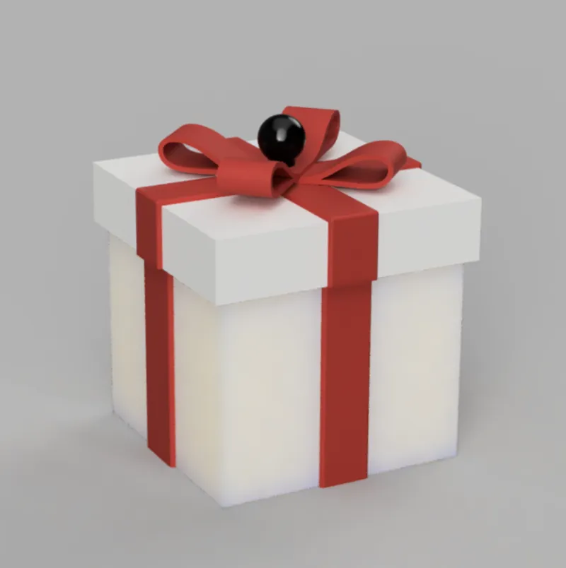 Gift Box (Parametric) no AMS needed
