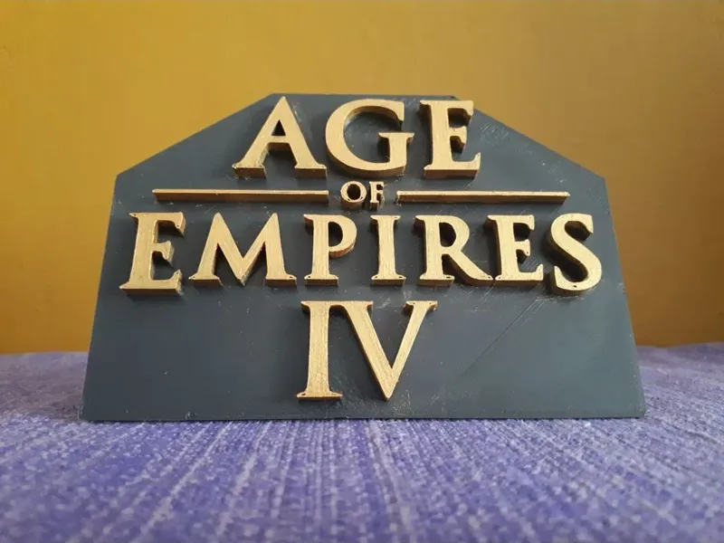 Logo coloreado de Age of Empires IV