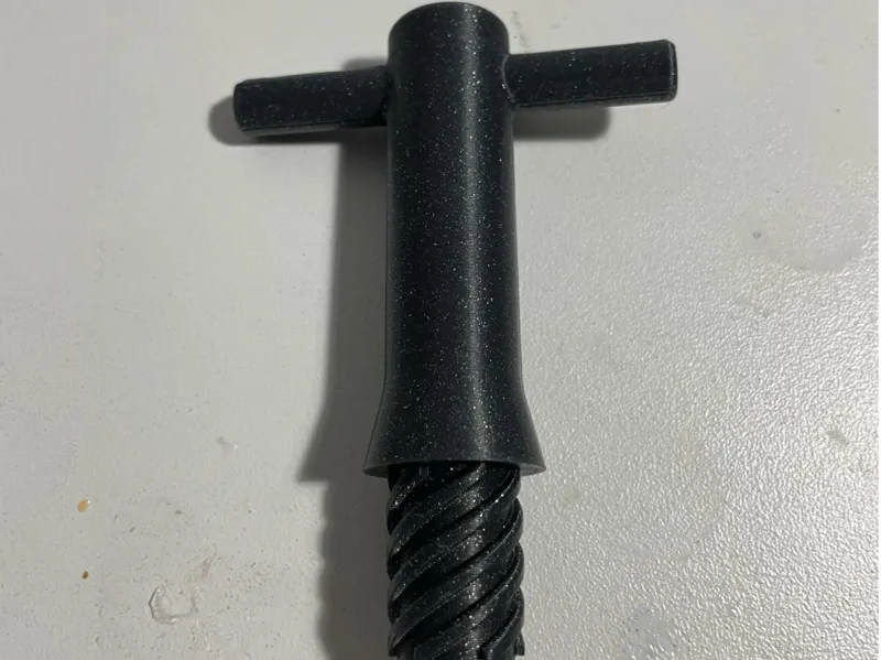 plastic corkscrew