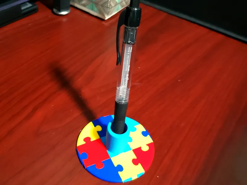 Autism Awareness Pen Holder