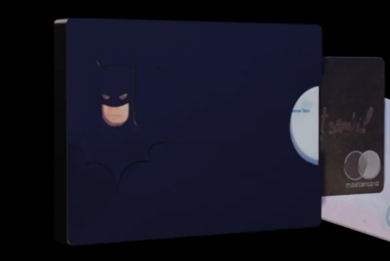 Bat Wallet (for Romanian ID Card + Driver License)