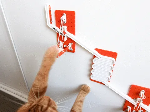 Meowballs: A Marble Run Treat Dispenser view 3